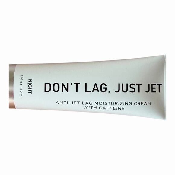 NIGHT Skincare Don't Lag Just Jet Anti Jet Lag Moisturizing Cream 30 ml - New - Picture 10 of 14